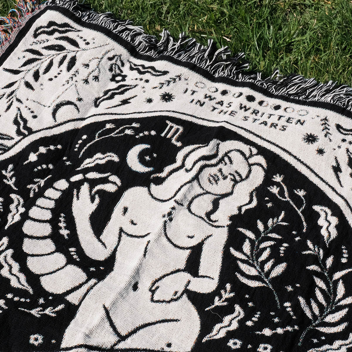 Goddess Zodiac Signs Couple Blanket - Relatable Basic