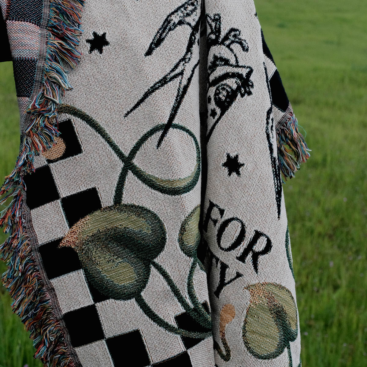 Personalized Bound For Eternity Couple Skulls Woven Blanket