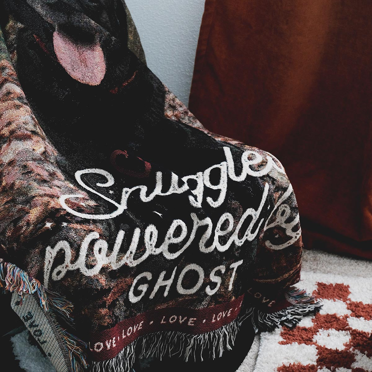 Personalized Pet Photo Woven Blanket