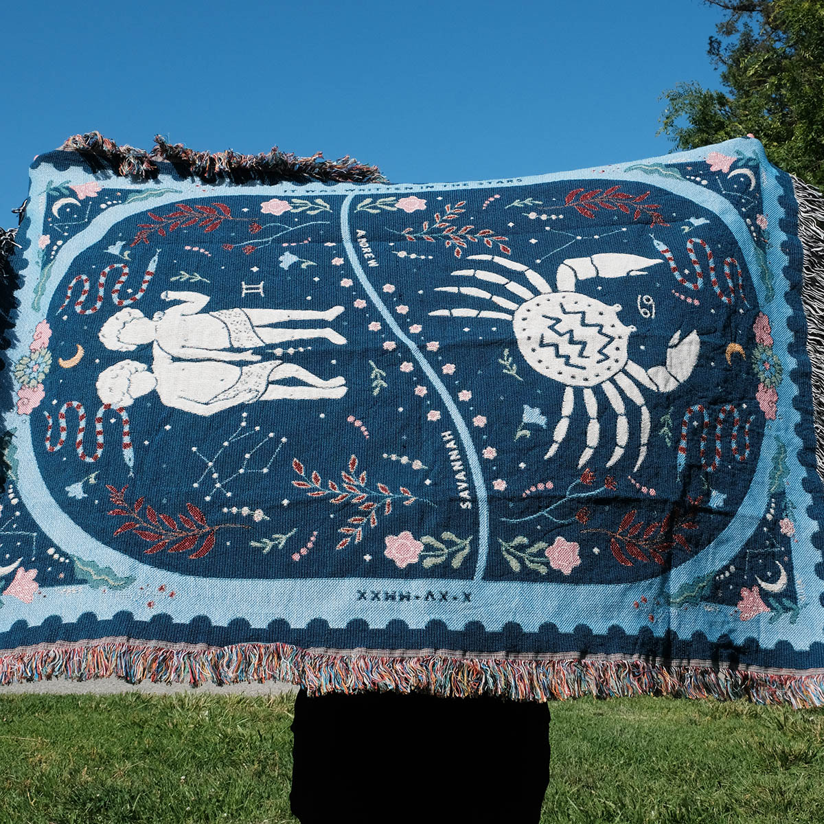 Enchanting Zodiac Signs Couple Blanket - Relatable Basic
