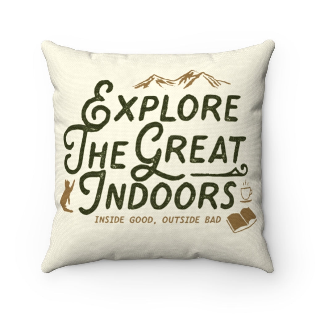 Inside Good Outside Bad Pillow - Pillow - Personalized Gifts for Couples, Custom Birthday Gifts, Custom Anniversary Gifts | Relatable Basic