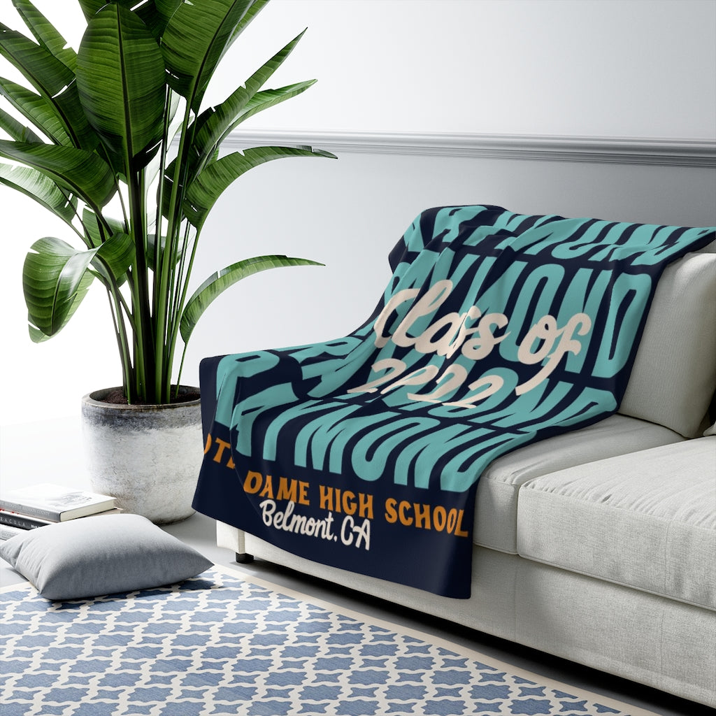 Personalized Graduation Fleece Blanket With Name - Fleece - Personalized Gifts for Couples, Custom Birthday Gifts, Custom Anniversary Gifts | Relatable Basic