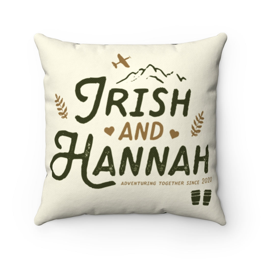 Personalized Couple Typography Pillow - Pillow - Personalized Gifts for Couples, Custom Birthday Gifts, Custom Anniversary Gifts | Relatable Basic