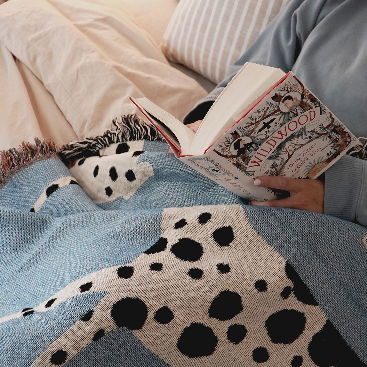 Dalmatian Woven Throw Blanket - Woven - Personalized Gifts for Couples, Custom Birthday Gifts, Custom Anniversary Gifts | Relatable Basic
