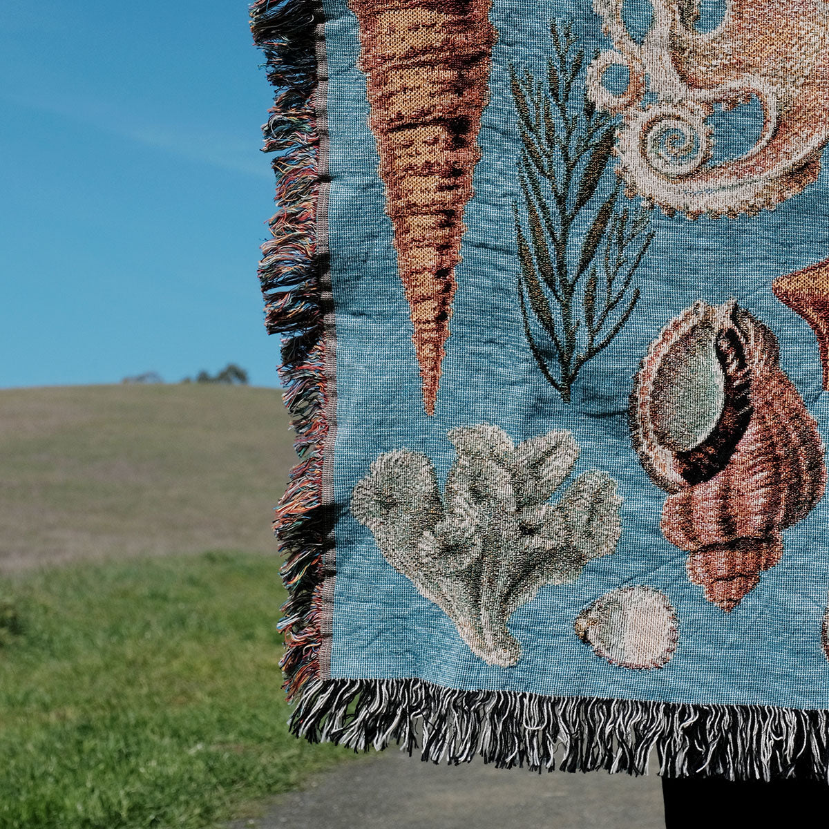 Octopus Ocean Woven Blanket - Relatable Basic