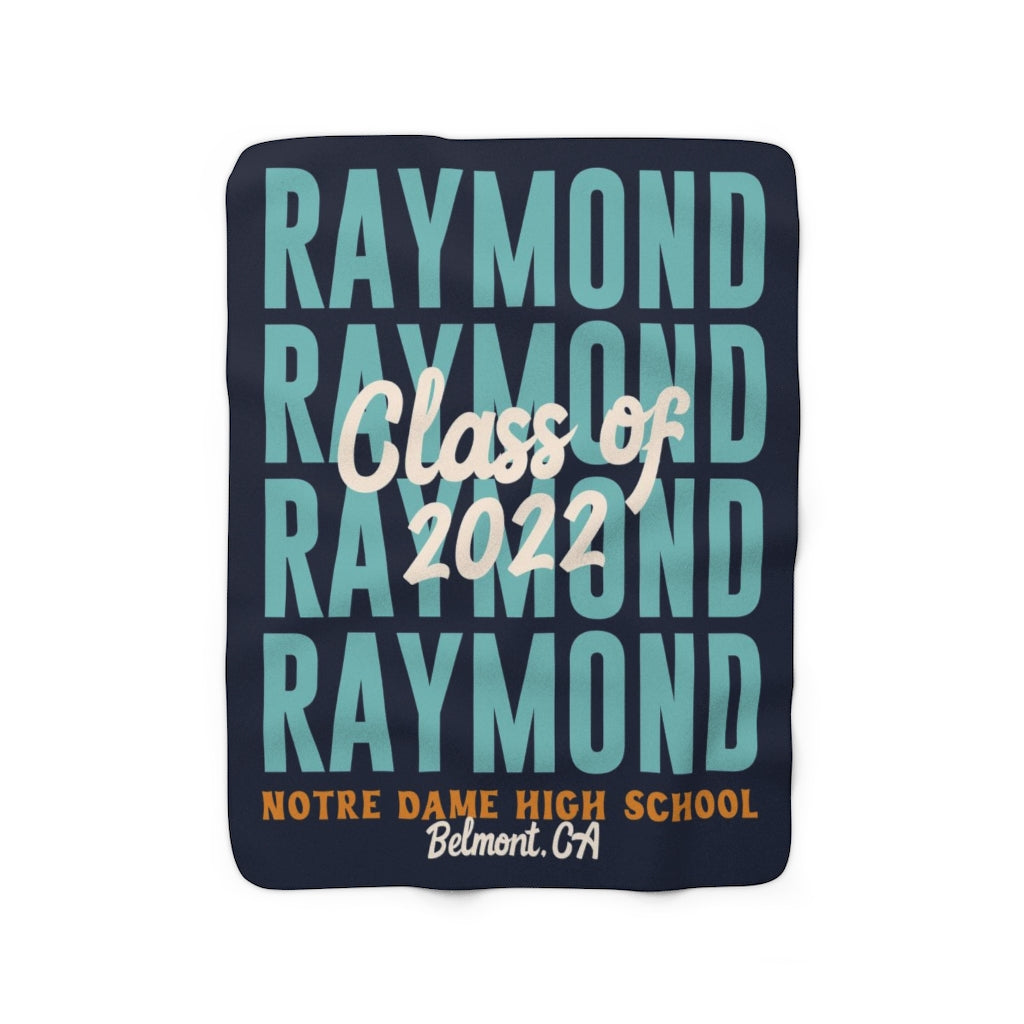 Personalized Graduation Fleece Blanket With Name - Fleece - Personalized Gifts for Couples, Custom Birthday Gifts, Custom Anniversary Gifts | Relatable Basic