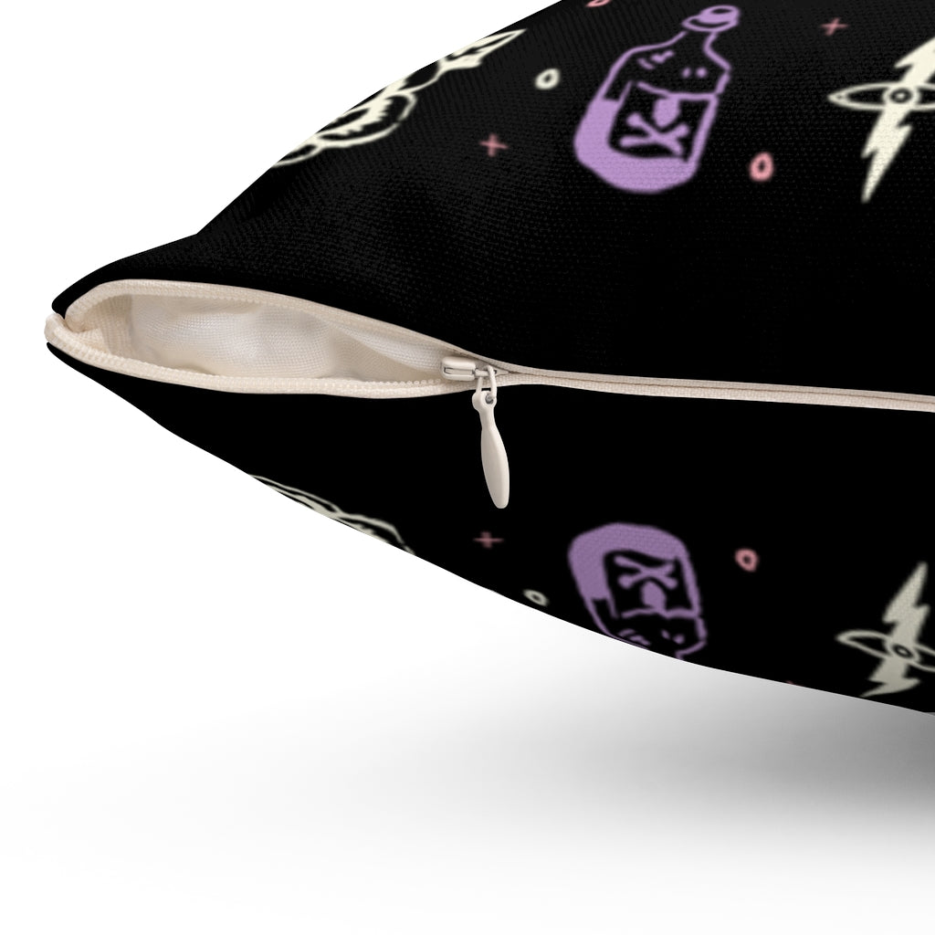 Personalized Couple Spooky Skeleton Pillow - Pillow - Personalized Gifts for Couples, Custom Birthday Gifts, Custom Anniversary Gifts | Relatable Basic