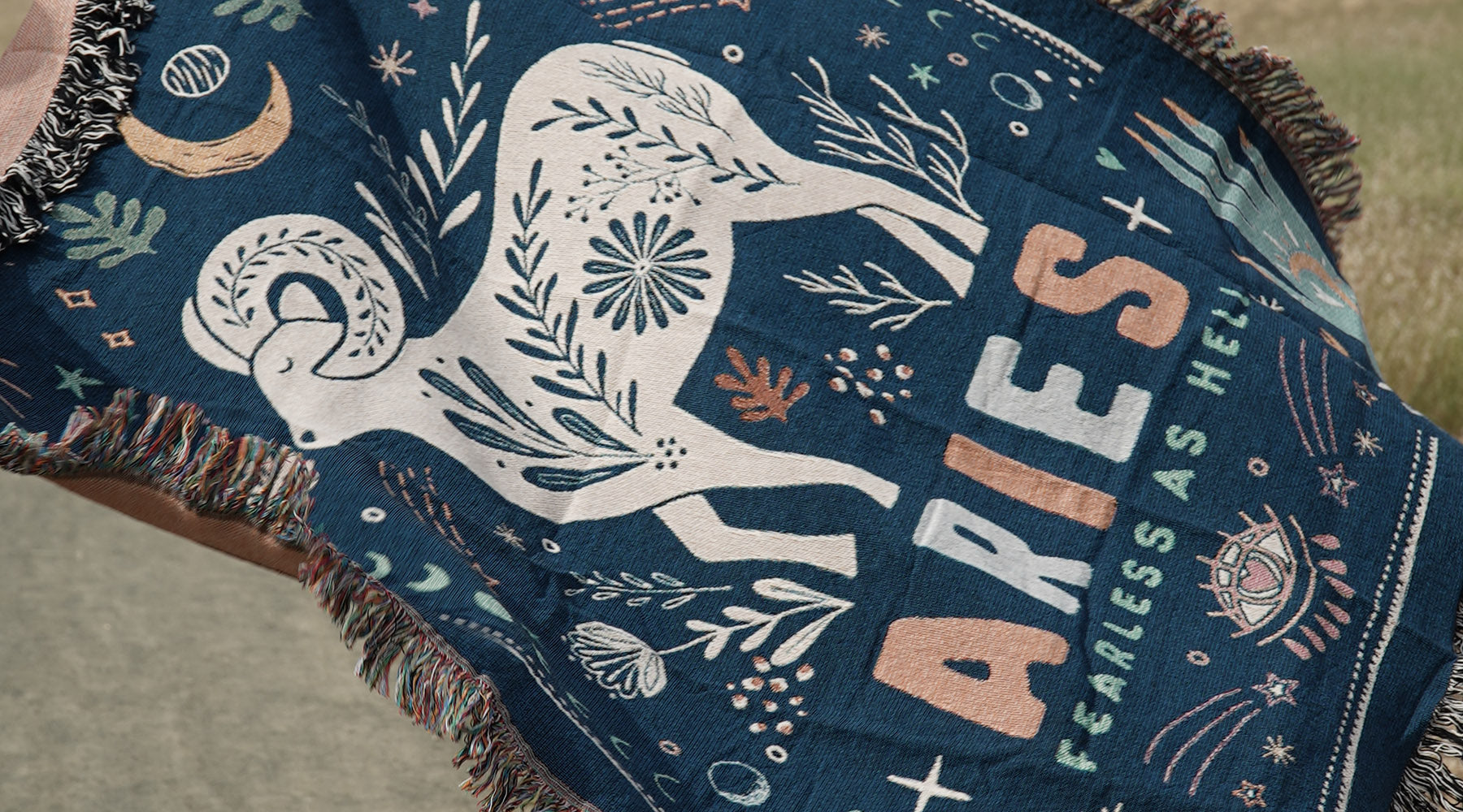 Celebrate Aries Season: Personalized Zodiac Blankets for Passionate Souls | March 21–April 19