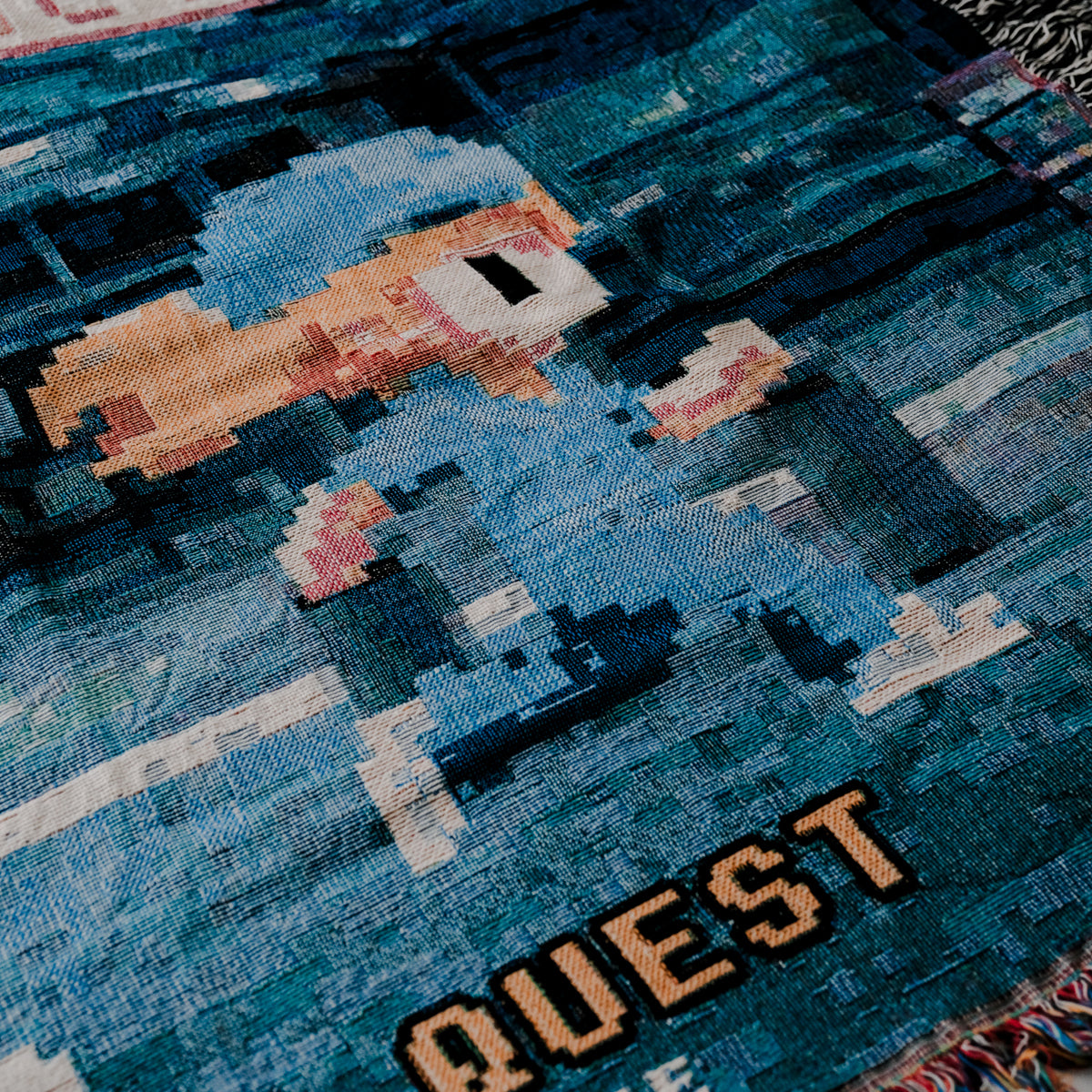 Personalized Healthcare Couple Woven Blanket - Relatable Basic